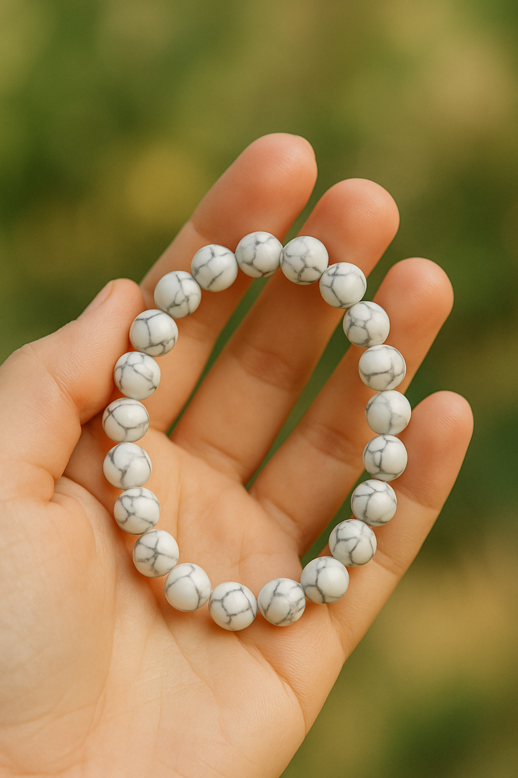 Stilvolles Armband mit Marmor-Details