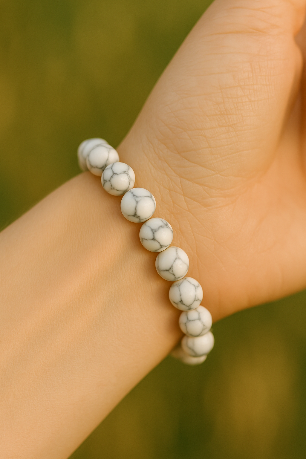 Stilvolles Armband mit Marmor-Details
